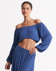 Abella Top Azure
