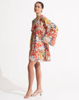 Charvi Mini Dress Seona Cherry