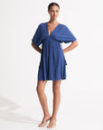 Mani Mini Dress Azure