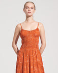 Mirai Maxi Dress Alegra Rust