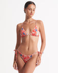 Rhea Bikini Top Seona Cherry