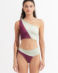 Morrato Bali Bikini Bottom Jeanne Bikini Bottom Plum Matcha