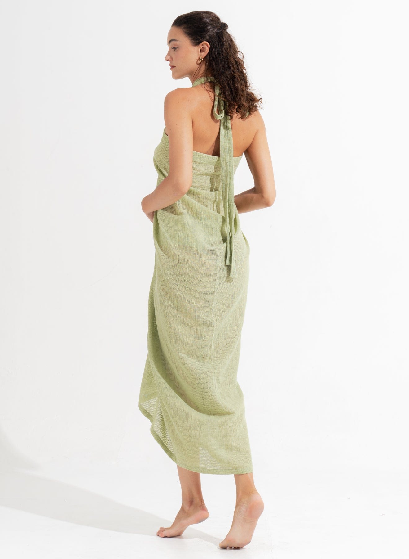 Morrato Bali Cover-Ups One size Soren Sarong Matcha