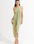 Morrato Bali Cover-Ups One size Soren Sarong Matcha