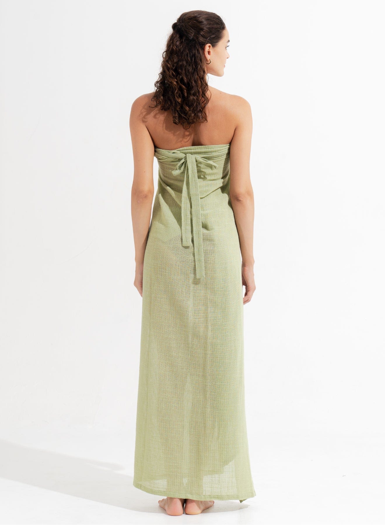 Morrato Bali Cover-Ups One size Soren Sarong Matcha