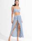 Morrato Bali Cover-Ups Sabina Maxi Skirt Blue Eyes