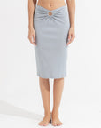 Morrato Bali Cover-Ups Talia Midi Skirt Ash