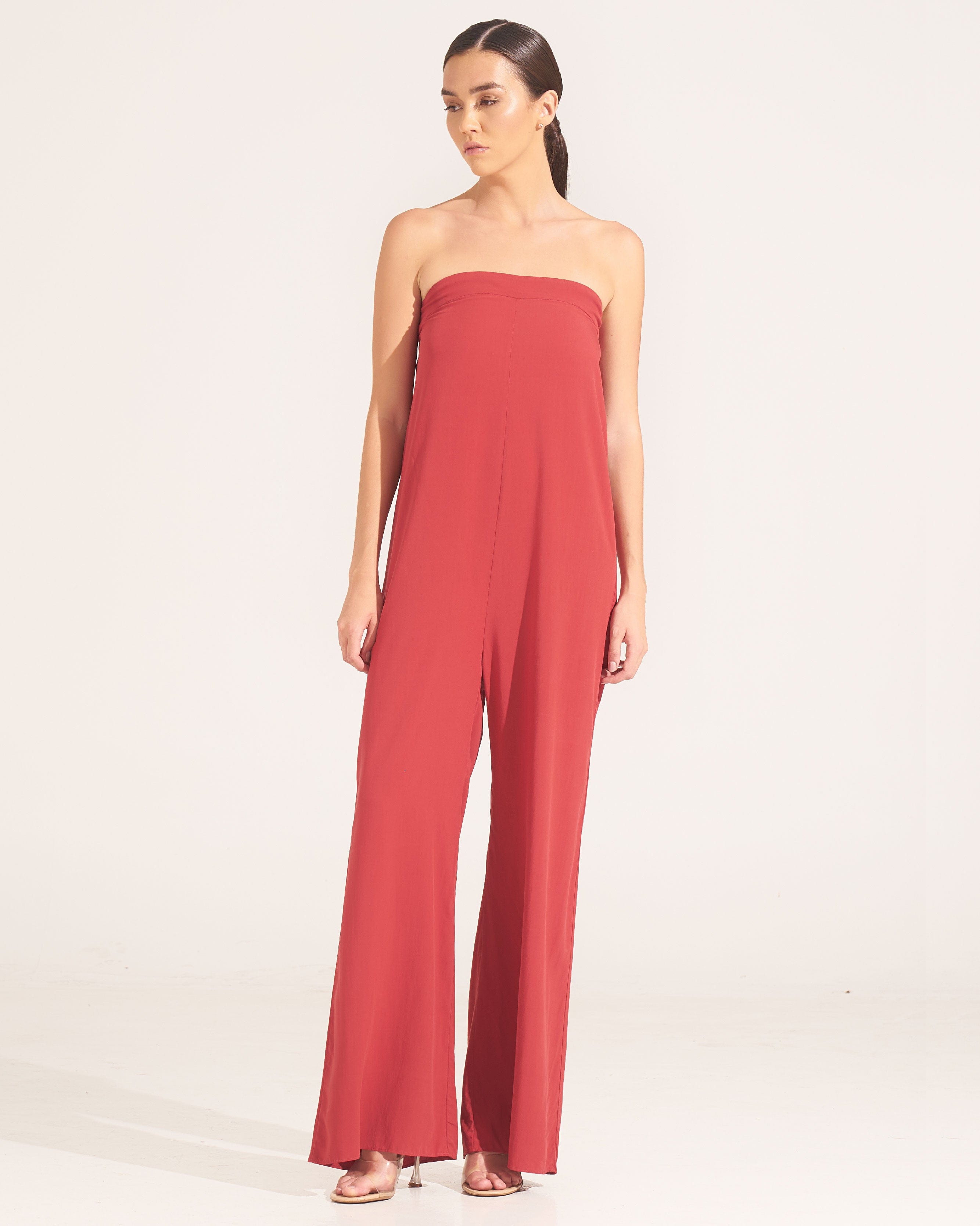 Morrato Bali Jumpsuit Clay Jumpsuit Cocoa Cherry