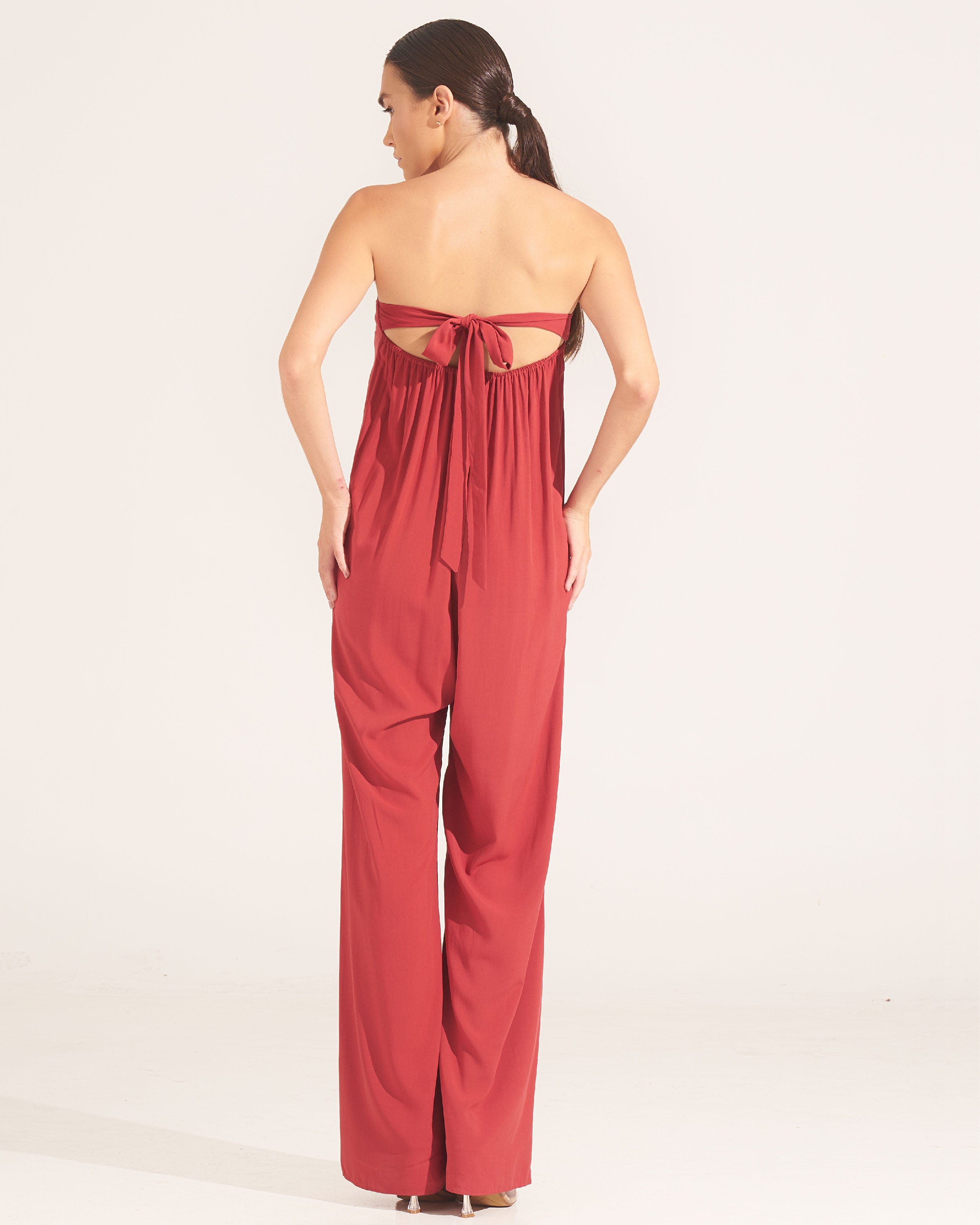 Morrato Bali Jumpsuit Clay Jumpsuit Cocoa Cherry