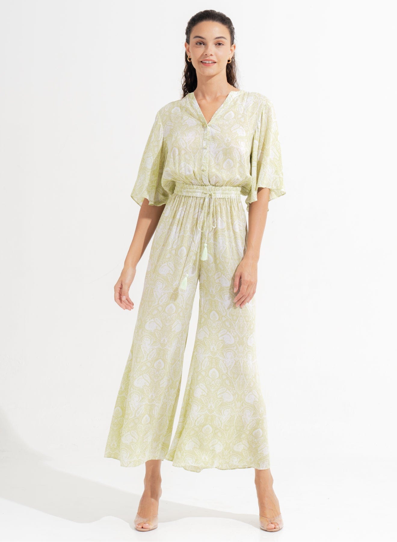 Morrato Bali Jumpsuit Lura Jumpsuit Leia Matcha