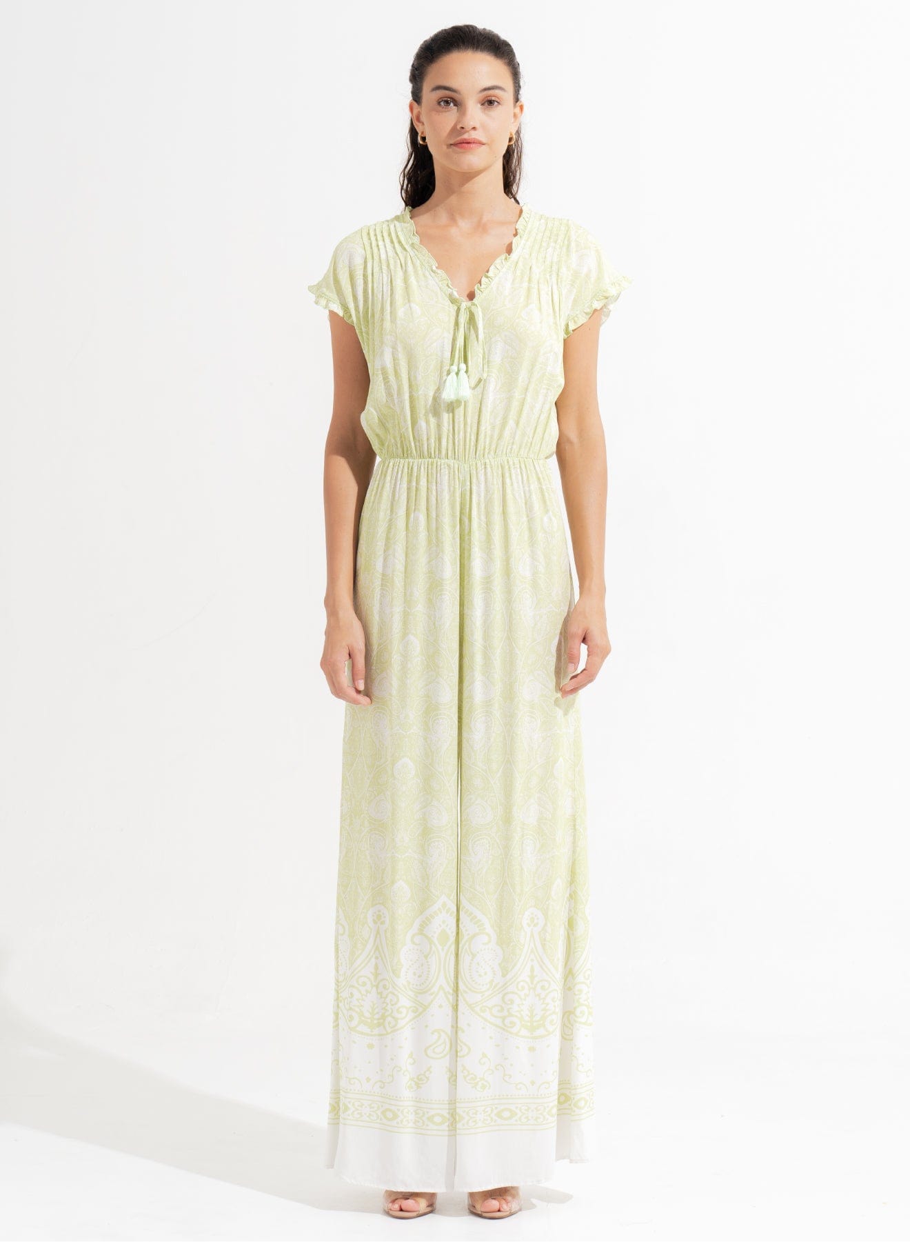 Morrato Bali Jumpsuit Sena Jumpsuit Leia Matcha