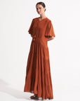 Morrato Bali Maxi Dress One size Ishana Maxi Dress Terracotta