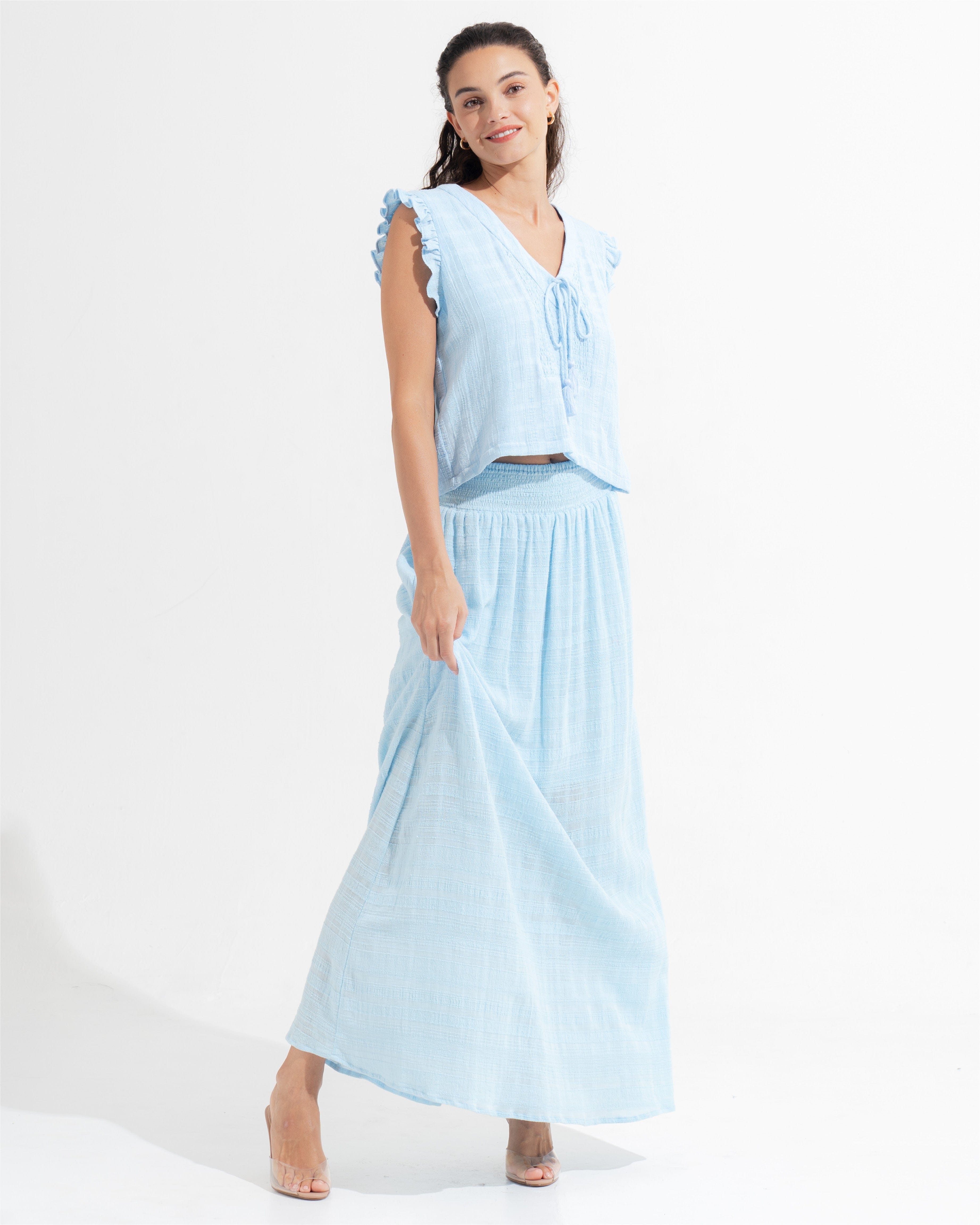 Morrato Bali Maxi Skirt Ginevra Maxi Skirt Frosted