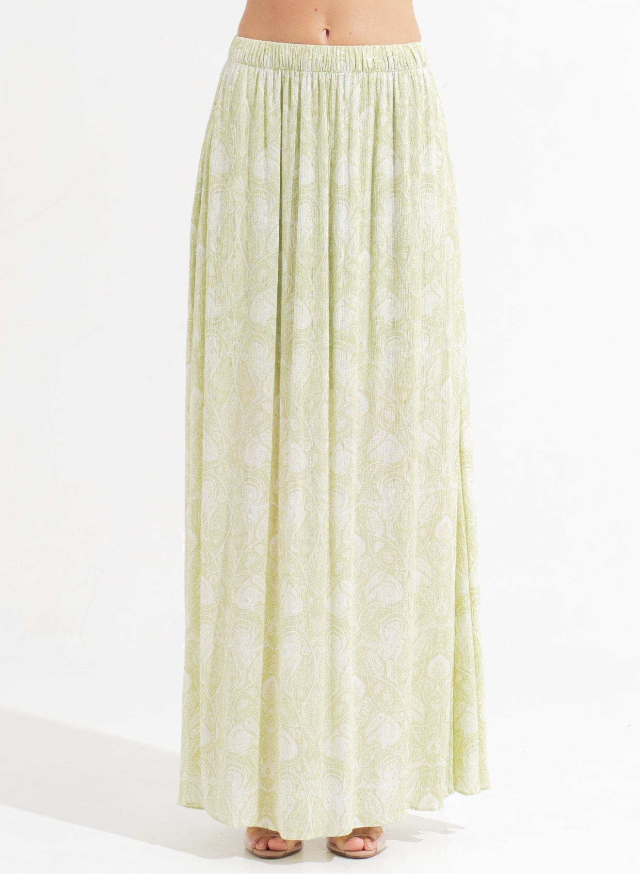 Morrato Bali Maxi Skirt Phoebe Maxi Skirt Leia Matcha