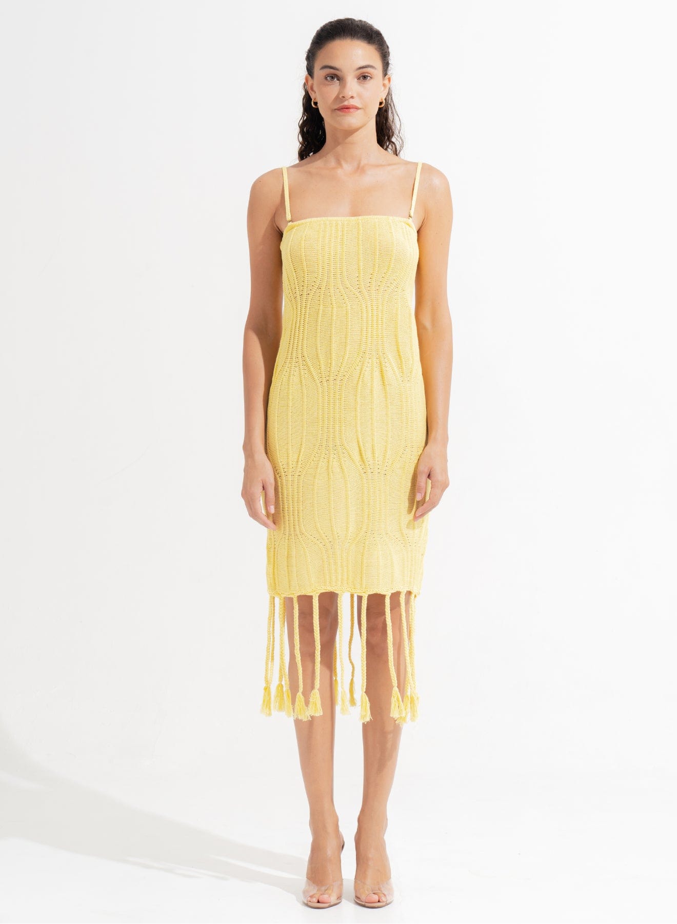 Morrato Bali Midi Dress Agnes Midi Dress Lemon