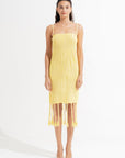 Morrato Bali Midi Dress Agnes Midi Dress Lemon