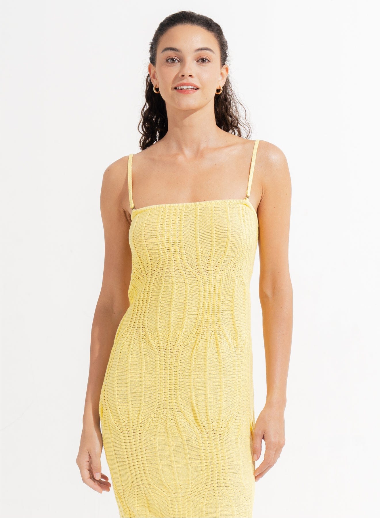 Morrato Bali Midi Dress Agnes Midi Dress Lemon