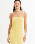 Morrato Bali Midi Dress Agnes Midi Dress Lemon