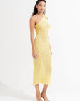Morrato Bali Midi Dress Elodie Midi Dress Lemon