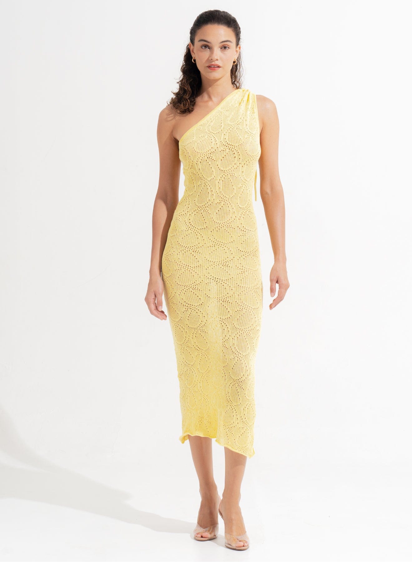 Morrato Bali Midi Dress Elodie Midi Dress Lemon
