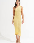 Morrato Bali Midi Dress Elodie Midi Dress Lemon