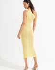 Morrato Bali Midi Dress Elodie Midi Dress Lemon