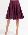 Morrato Bali Midi Skirt Neva Midi Skirt Plum