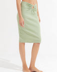 Morrato Bali Midi Skirt Talia Midi Skirt Matcha