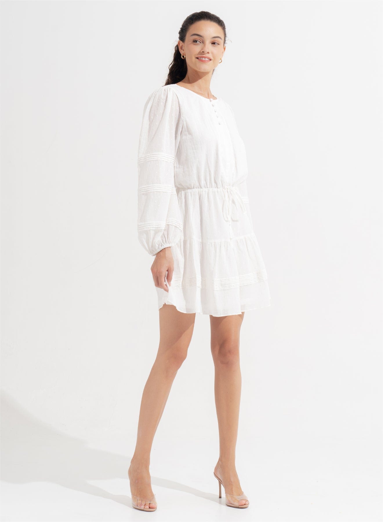 Morrato Bali Mini Dress Faith Mini Dress White