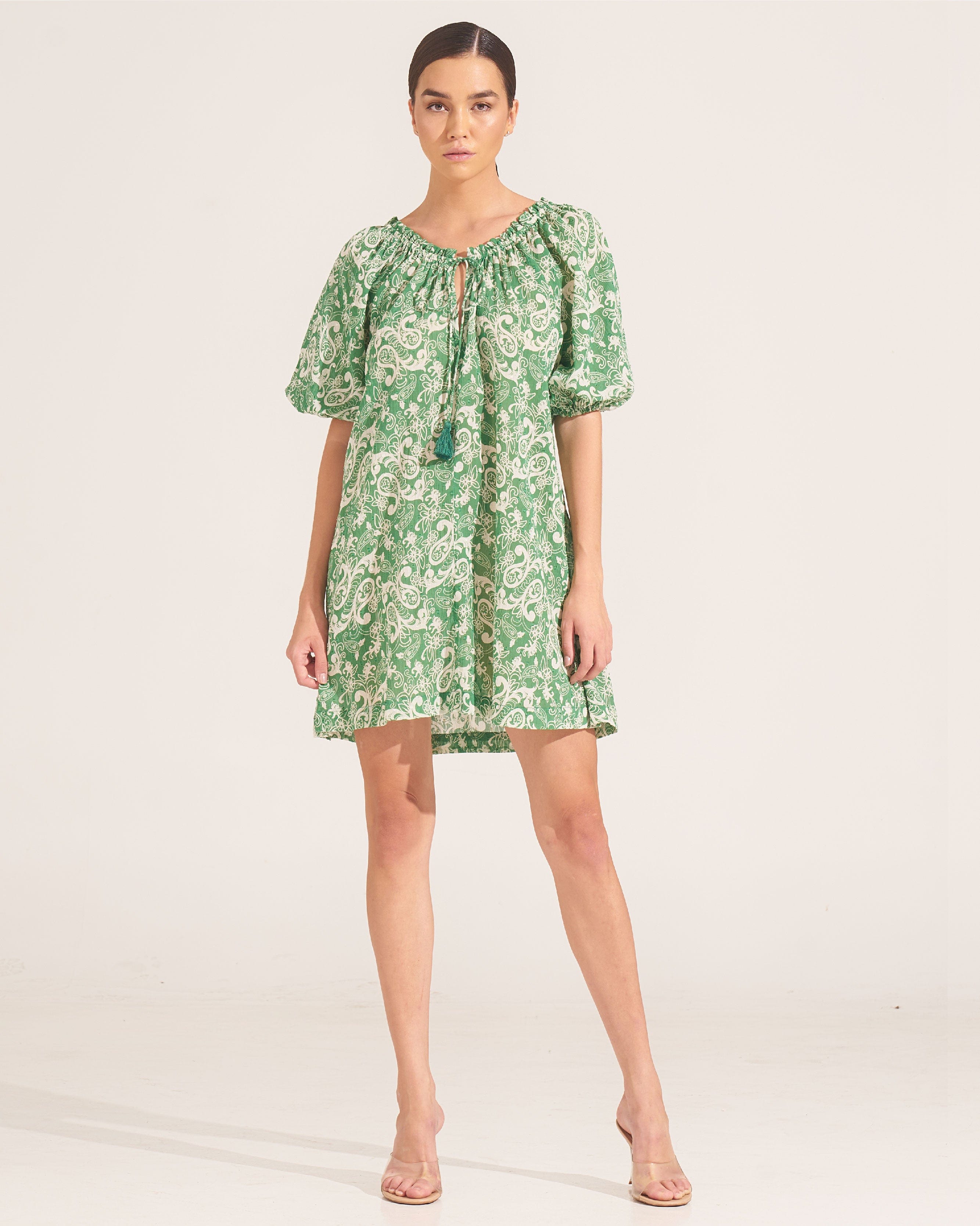 Morrato Bali Mini Dress Hania Mini Dress Dakhla Akhdar