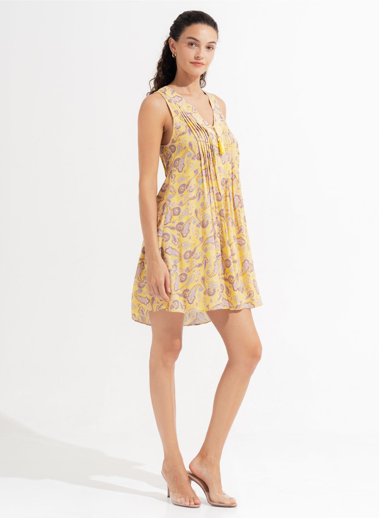 Morrato Bali Mini Dress Mirella Mini Dress Faina Sunny Lime