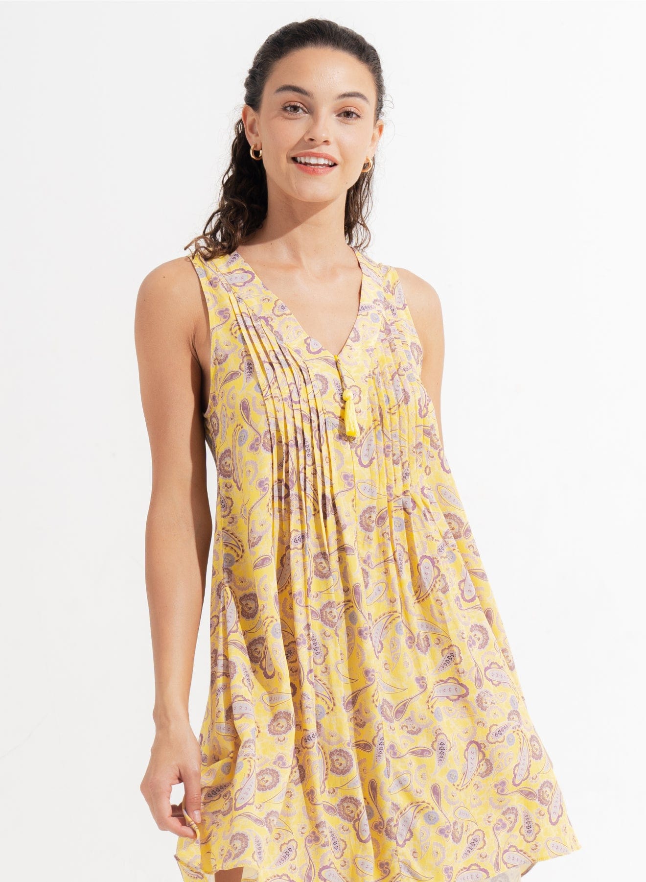 Morrato Bali Mini Dress Mirella Mini Dress Faina Sunny Lime