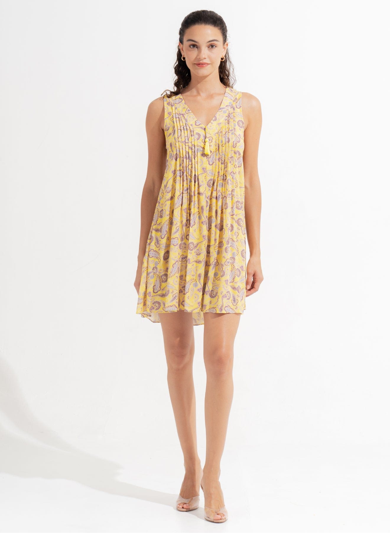 Morrato Bali Mini Dress Mirella Mini Dress Faina Sunny Lime