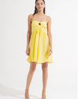 Morrato Bali Mini Dress Salome Mini Dress Lemon