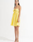 Morrato Bali Mini Dress Salome Mini Dress Lemon