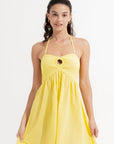 Morrato Bali Mini Dress Salome Mini Dress Lemon