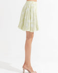 Morrato Bali Mini Skirt Kirana Mini Skirt Leia Matcha