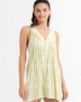 Morrato Bali Playsuit Mira Playsuit Leia Matcha