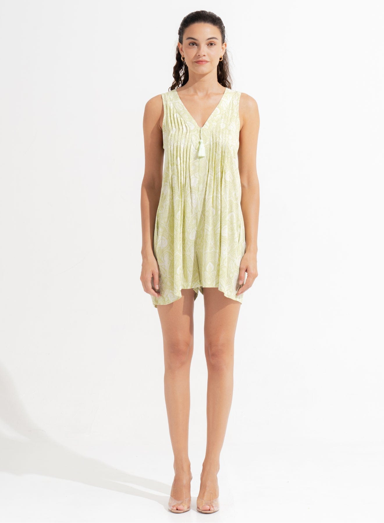 Morrato Bali Playsuit Mira Playsuit Leia Matcha