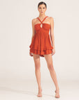 Morrato Bali Playsuit Ruhani Playsuit Burnt Ochre