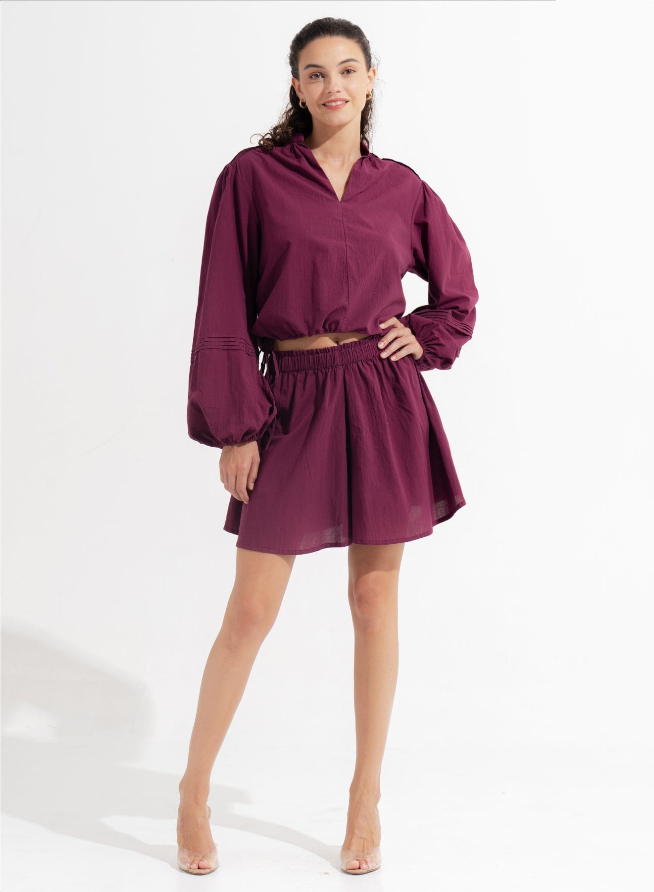 Morrato Bali Shorts Estelle Shorts Plum