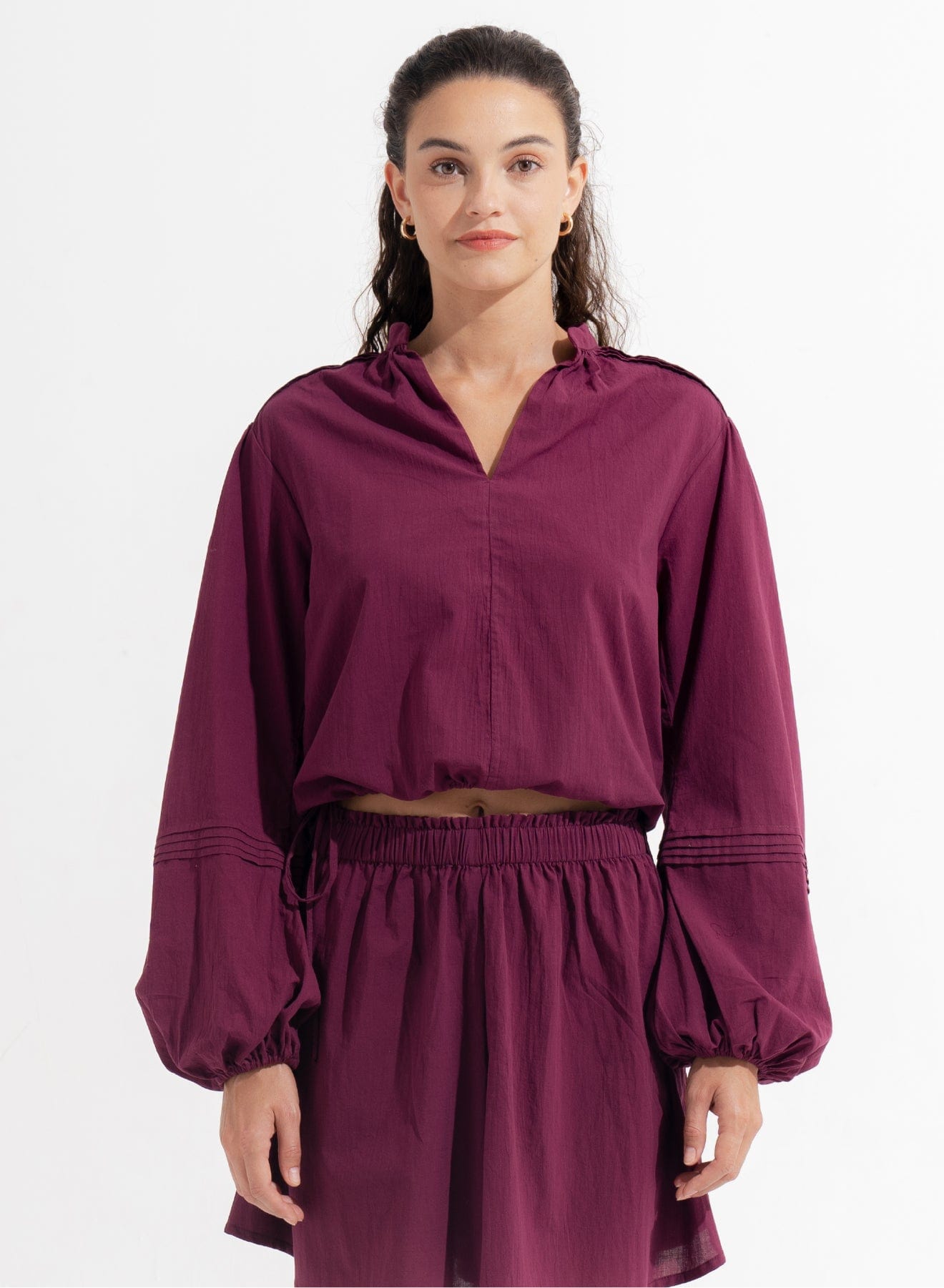 Morrato Bali Top Estelle Top Plum