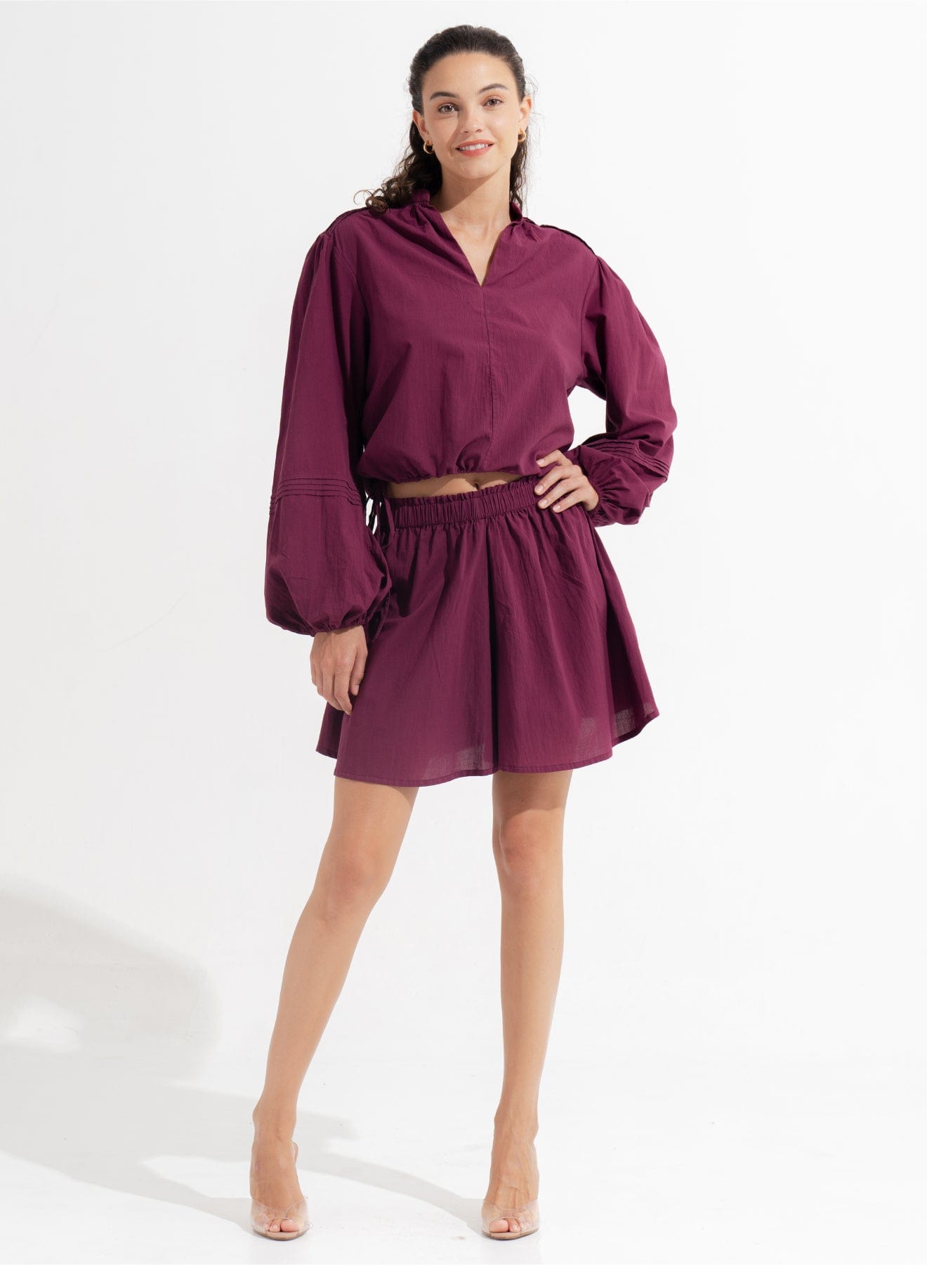 Morrato Bali Top Estelle Top Plum