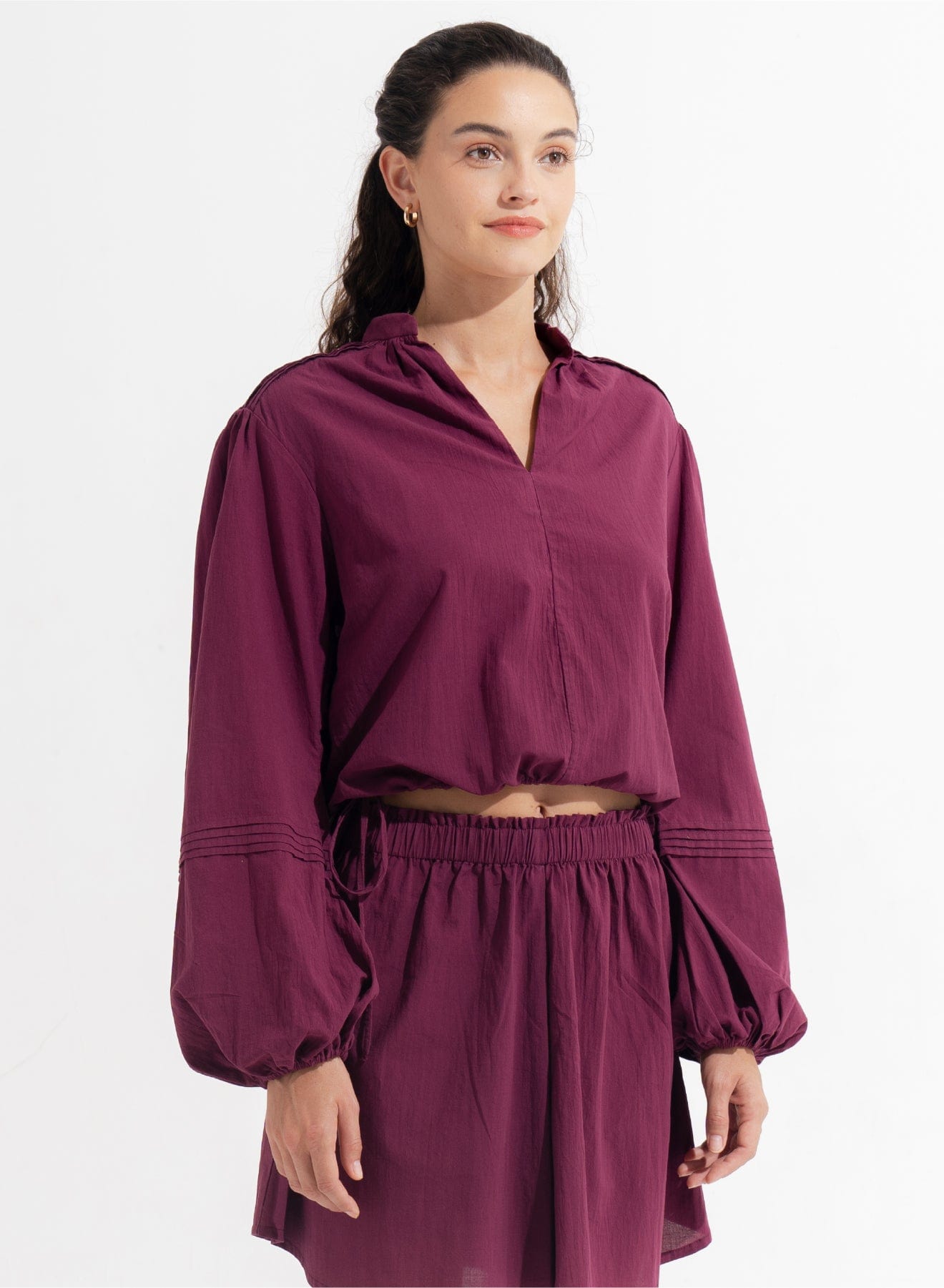 Morrato Bali Top Estelle Top Plum