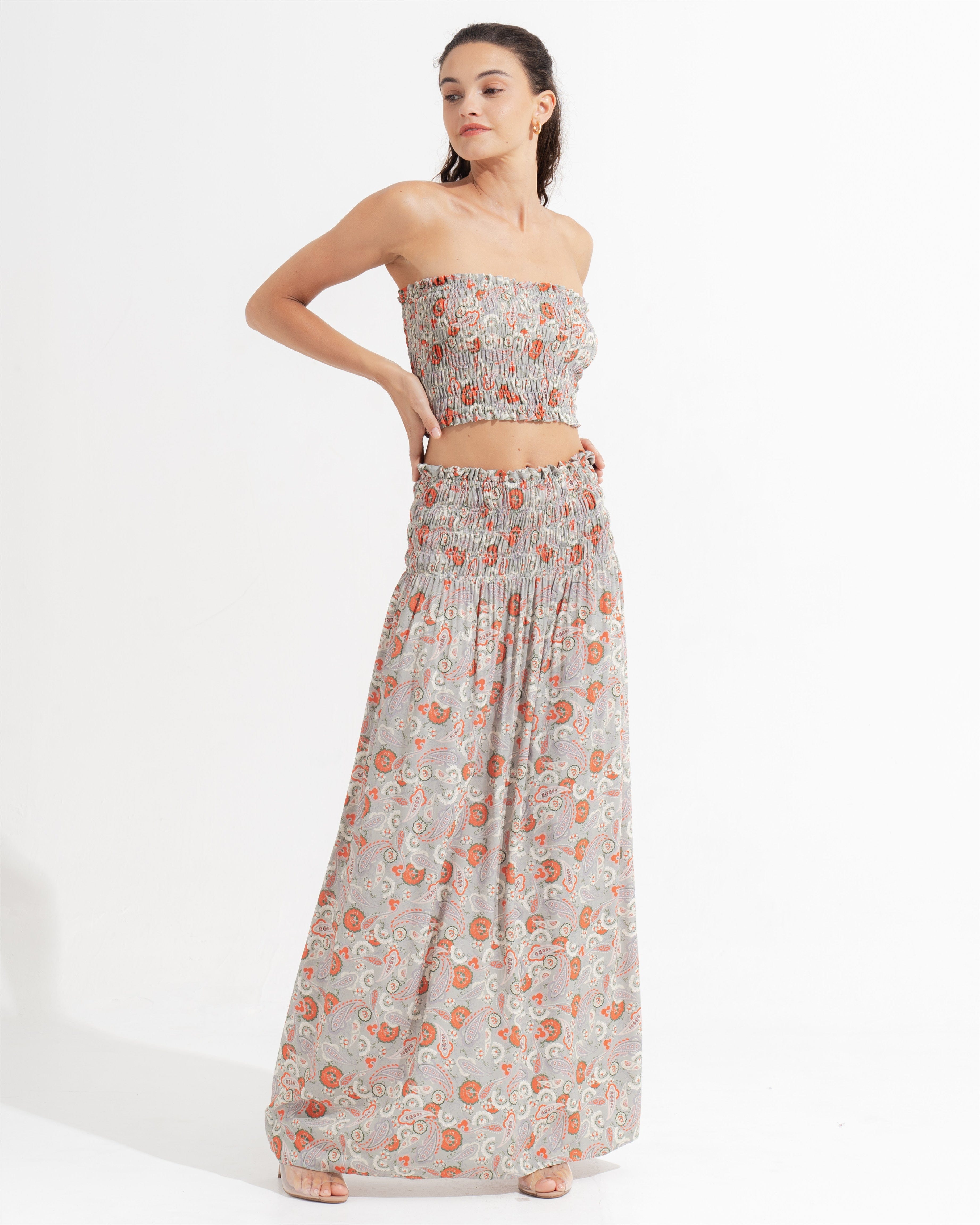 Morrato Bali Top Illona Bandeau Faina Abbey Stone