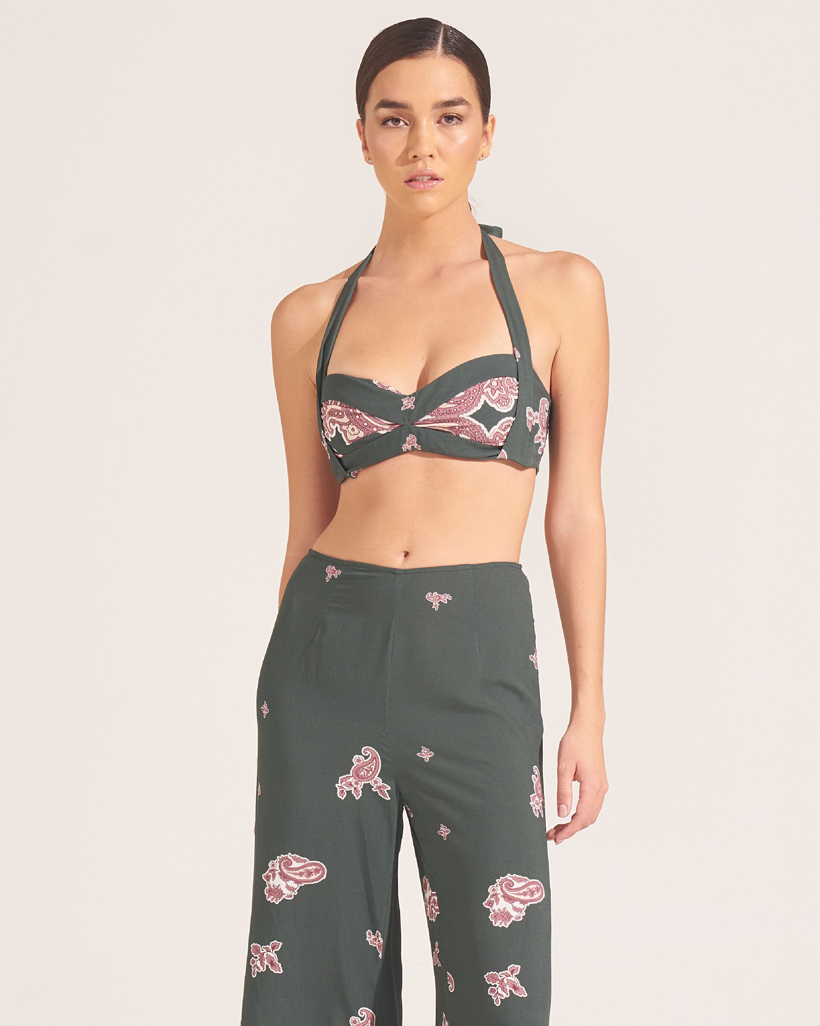 Morrato Bali Top Kapila Top Cordelia Dark Green