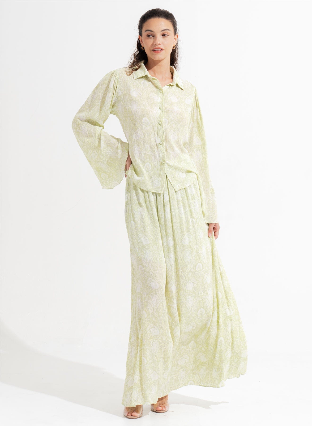 Morrato Bali Top Phoebe Top Leia Matcha