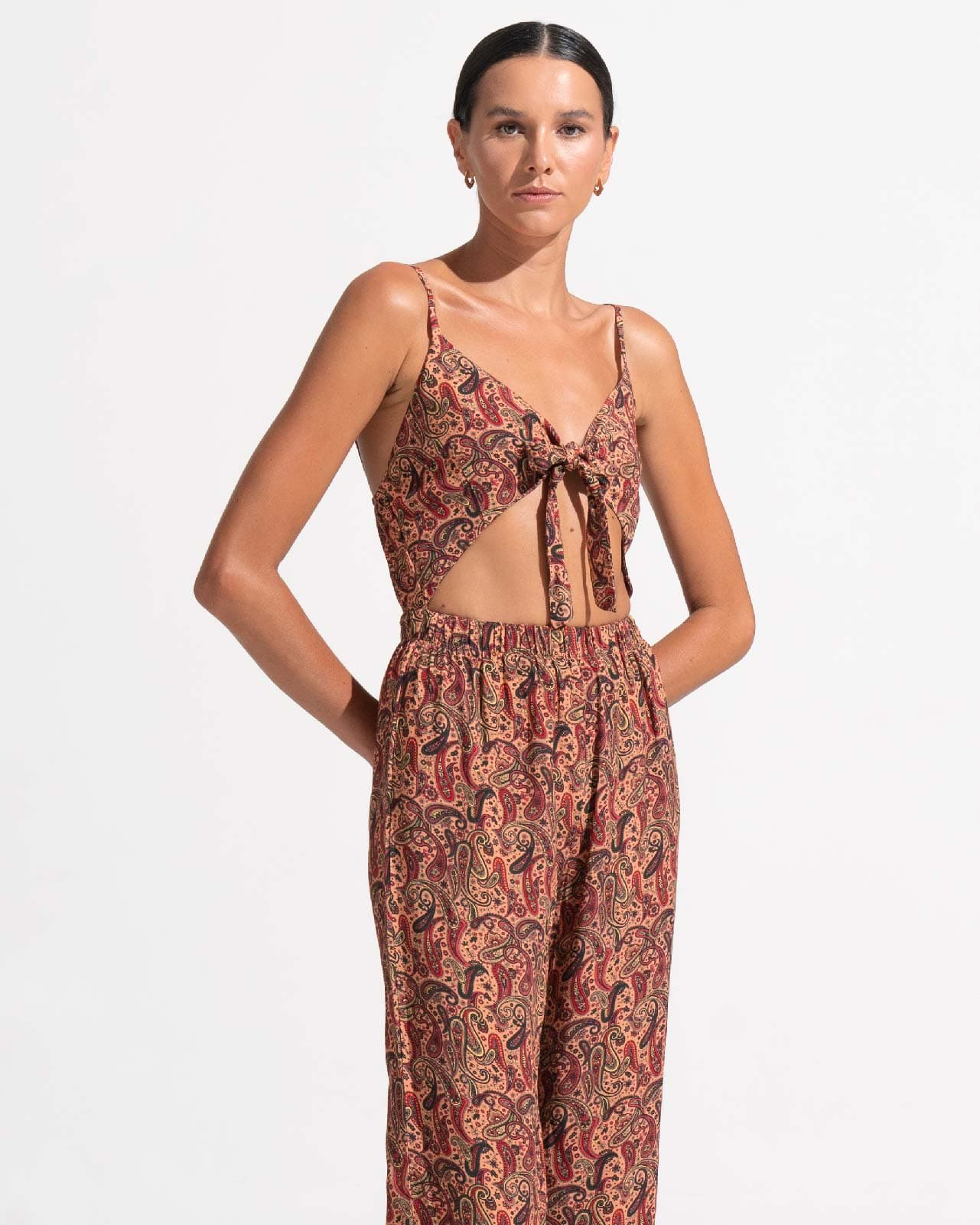 Morrato Jumpsuit Clarissa Jumpsuit Maizey Sepia