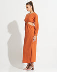 Morrato Maxi Dress Azucar Maxi Dress Apricot Orange