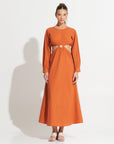 Morrato Maxi Dress Azucar Maxi Dress Apricot Orange